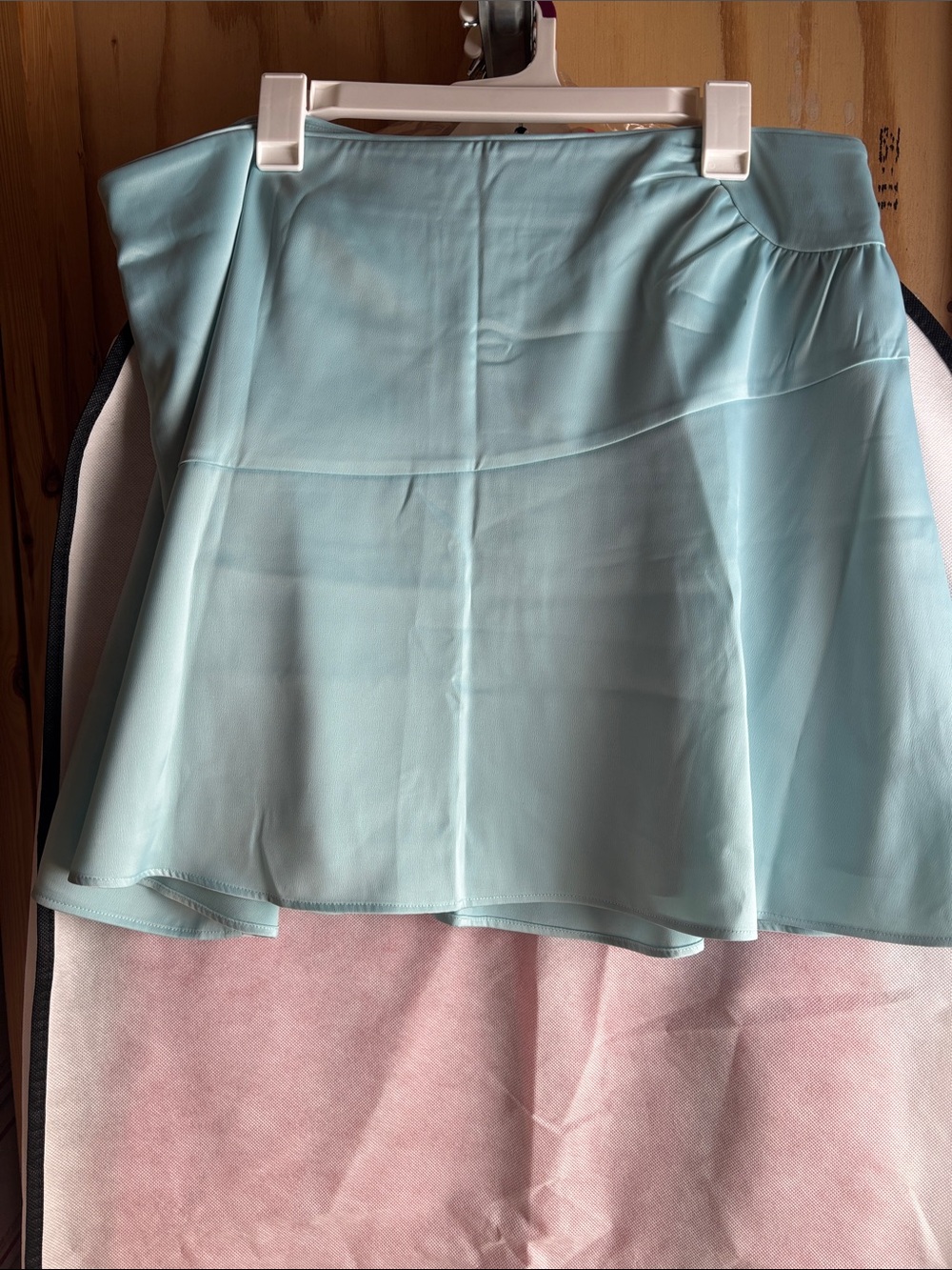 11 Honore Light Blue Flowy Skirt